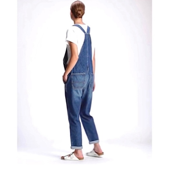 Gap Slouchy Overalls With Washwell - Size Large 🍃 - Picture 4 of 10